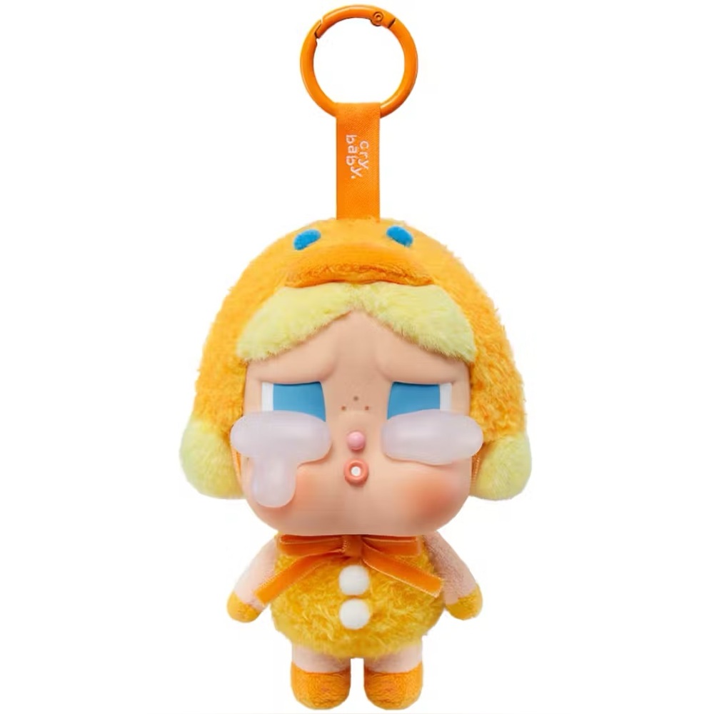 Pop Mart Crybaby Crying again pendant keychain - Duck you